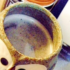 黒胡麻ミルク✿汁粉ドリンク